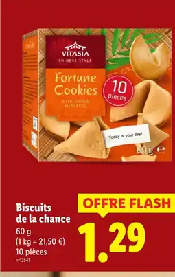 Lidl Biscuits de la chance offre