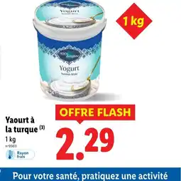 Lidl Yaourt à la turque offre