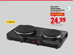 Lidl SILVERCREST Double plaque de cuisson Premium offre