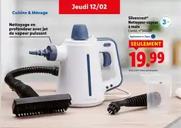 Lidl SILVERCREST Nettoyeur vapeur à main offre