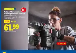 Lidl PARKSIDE Performance Marteau perforateur burineur offre
