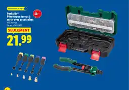 Lidl PARKSIDE Pince pour écrous à sertir avec accessoires offre