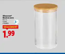 Lidl SILVERCREST Bocal en verre offre