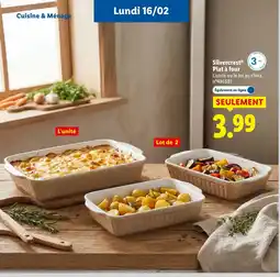 Lidl SILVERCREST Plat à four offre