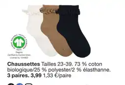 Zeeman Chaussettes offre