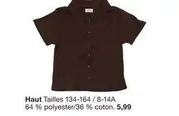 Zeeman Haut Tailles offre