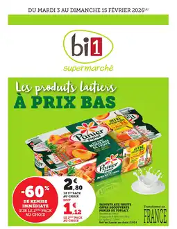 Bi1 PANIER DE YOPLAIT Yaourts aux fruits offre decouverte offre