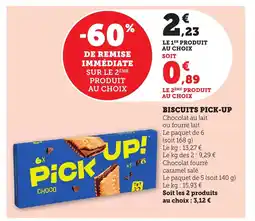 Bi1 PICK UP Biscuits offre