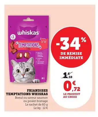 WHISKAS Friandises temptation