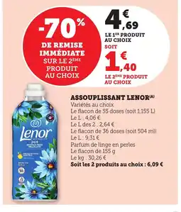 Bi1 LENOR Assouplissant offre