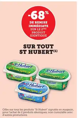 Bi1 ST HUBERT Sur tout offre