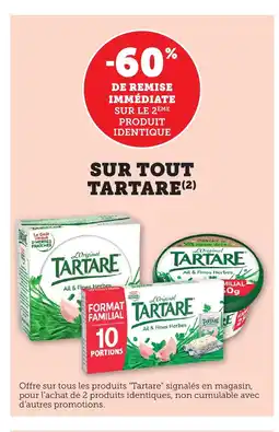 Bi1 TARTARE Sur tout offre