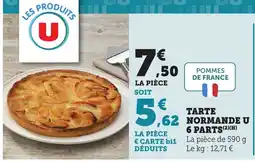 Bi1 Tarte normandie u 6 parts offre