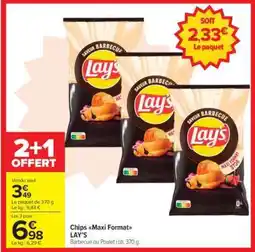 Carrefour Market Chips Maxi Format LAY'S offre