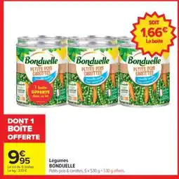 Carrefour Market LÉGUMES BONDUELLE offre