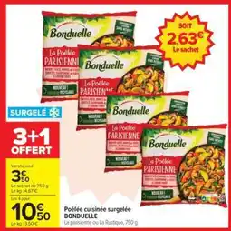 Carrefour Market Poêlée cuisinée surgelée BONDUELLE offre