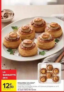 Carrefour Market La barquette de 6 offre