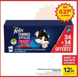 Carrefour Market Felix tendres effilés offre