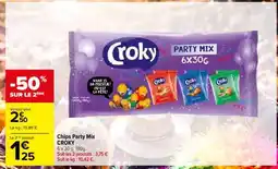 Carrefour Chips Party Mix Croky offre