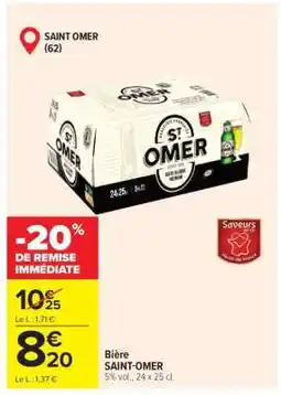 Carrefour BIÈRE SAINT-OMER offre