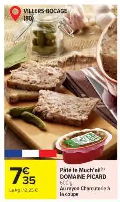 Carrefour Pâté le Much’ail offre