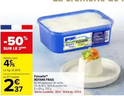 Carrefour FAISSELLE offre