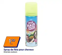 Action Cap - spray de fête pour cheveux offre