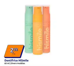 Action Dentifrice offre