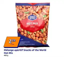 Action Mix - mélange apéritif snacks of the world hot offre
