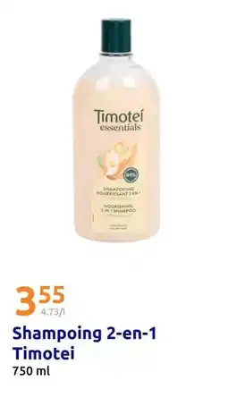 Action Timotei - shampoing 2-en-1 offre