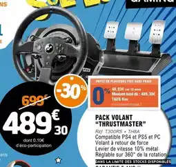 E.Leclerc Total - pack volant thrustmaster offre