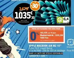 E.Leclerc Total - macbook air m2 15 offre