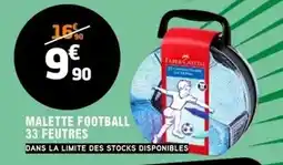 E.Leclerc Faber-castell - malette football 33 feutres offre