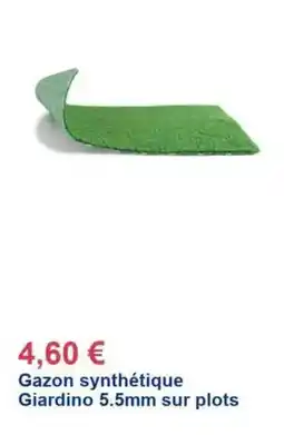 Décor Discount Gazon synthétique giardino sur plots offre