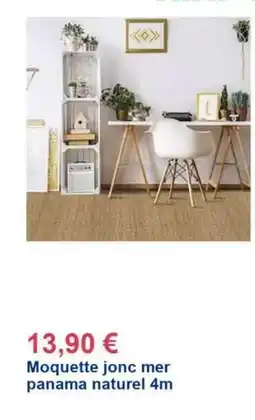 Décor Discount Moquette jonc mer panama naturel offre