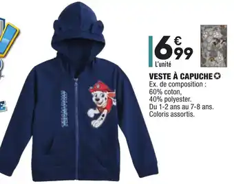 ALDI veste à capuche offre