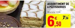 E.Leclerc Assortiment de 6 pâtisseries offre