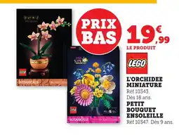 Bi1 LEGO L'orchidee miniature offre