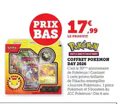 Bi1 Coffret pokemon day 2026 offre
