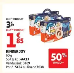 Auchan KINDER JOY offre