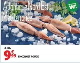 Auchan Encornet rouge offre