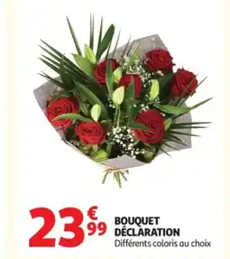 Auchan Bouquet déclaration offre