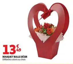 Auchan Bouquet bulle désir offre