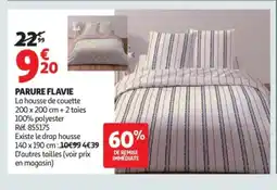 Auchan Parure flavie offre