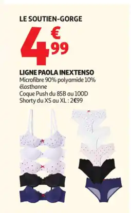Auchan INEXTENSO Ligne paola offre