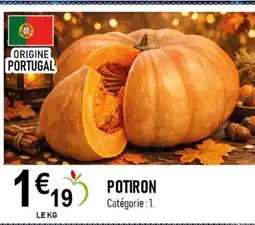 marché frais Géant Potiron offre