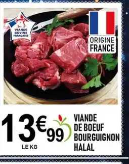 marché frais Géant Viande de boeuf bourguignon halal offre