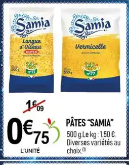 marché frais Géant SAMIA Pâtes offre