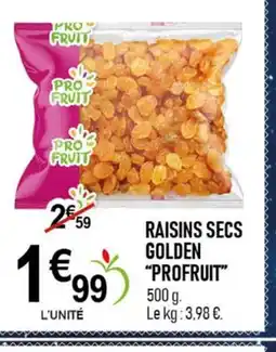 marché frais Géant PROFRUIT secs golden offre