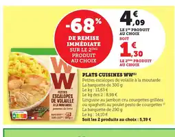 Maximarché WW Plats cuisines offre